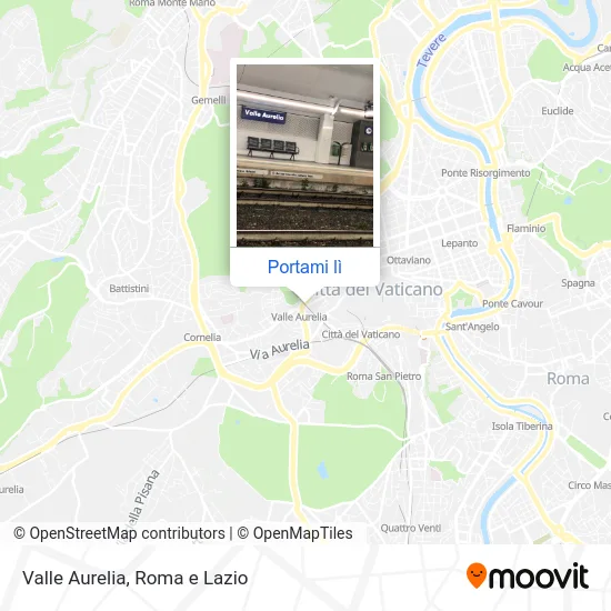 Mappa Valle Aurelia