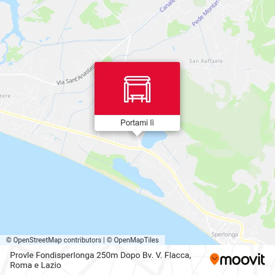 Mappa Provle Fondisperlonga 250m Dopo Bv. V. Flacca