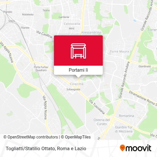 Mappa Togliatti/Statilio Ottato