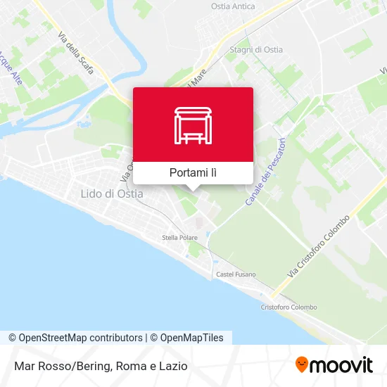 Mappa Mar Rosso/Bering