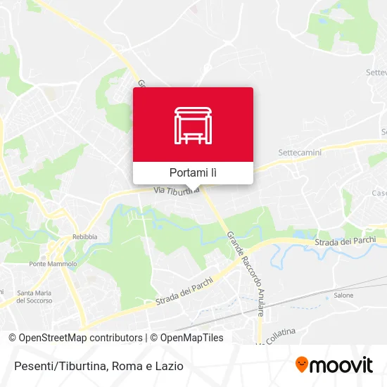 Mappa Pesenti/Tiburtina