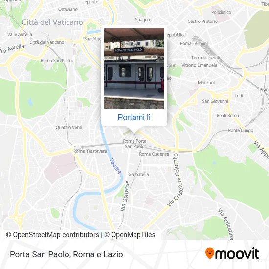 Mappa Porta San Paolo