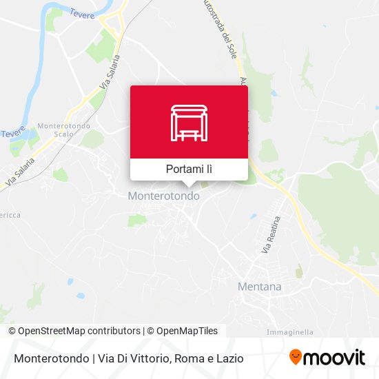 Mappa Monterotondo | Via Di Vittorio