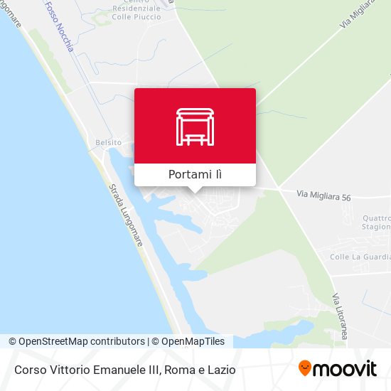 Mappa Corso Vittorio Emanuele III