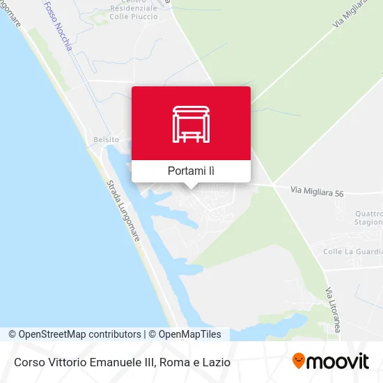 Mappa Corso Vittorio Emanuele III