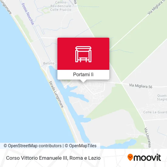 Mappa Corso Vittorio Emanuele III