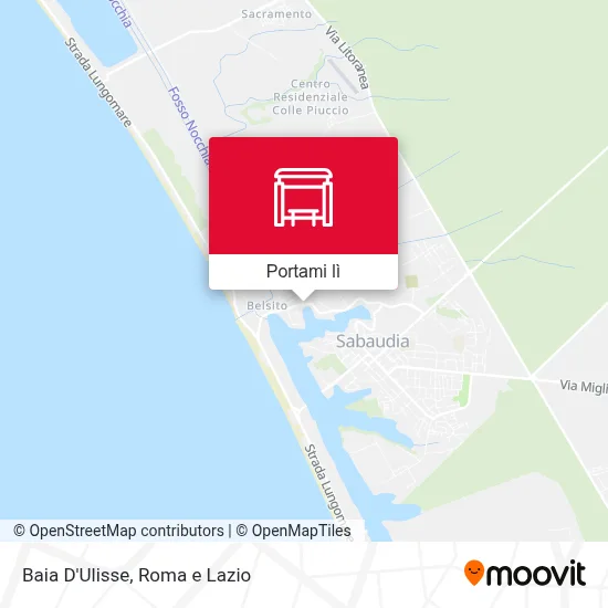 Mappa Baia D'Ulisse