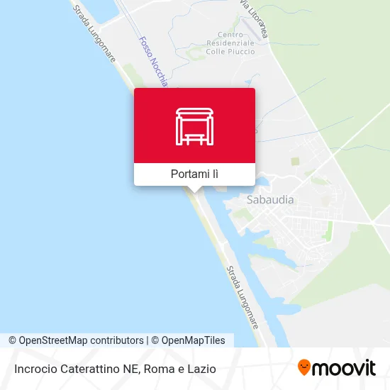 Mappa Incrocio Caterattino NE