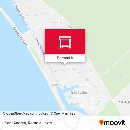 Mappa Sant'Andrea