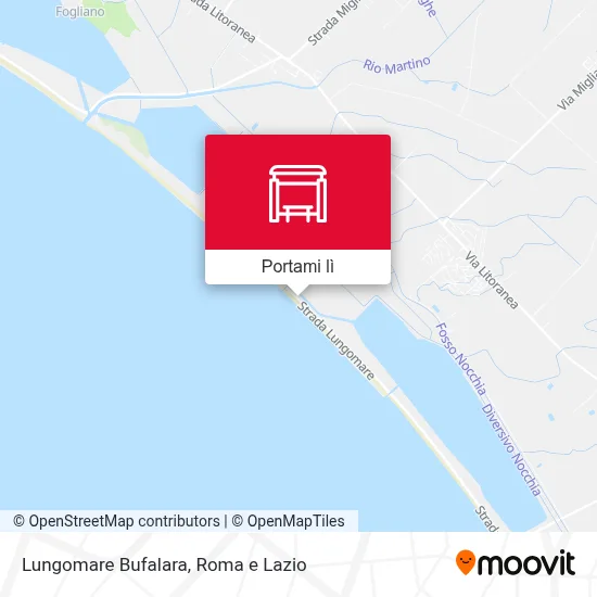 Mappa Lungomare Bufalara