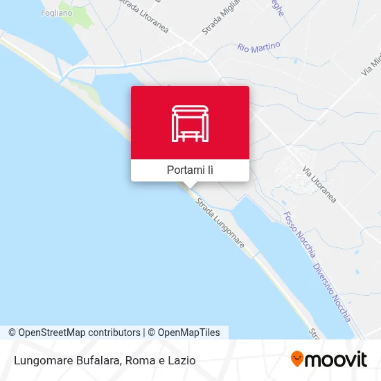 Mappa Lungomare Bufalara
