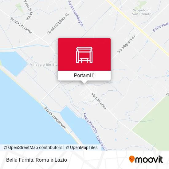 Mappa Bella Farnia