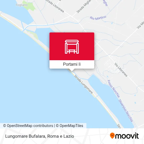 Mappa Lungomare Bufalara