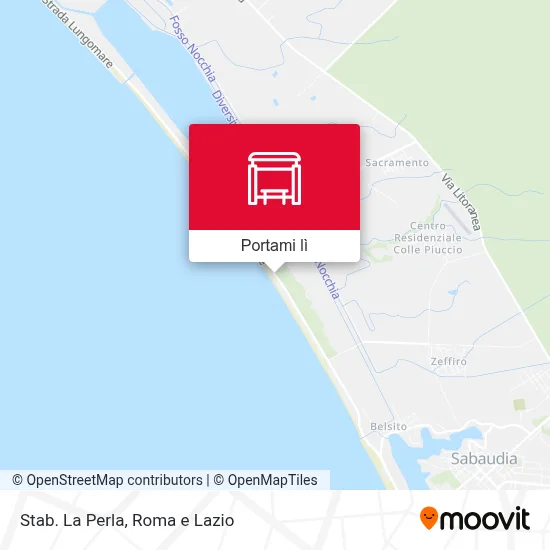 Mappa Stab. La Perla