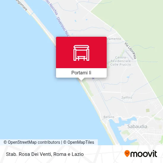 Mappa Stab. Rosa Dei Venti