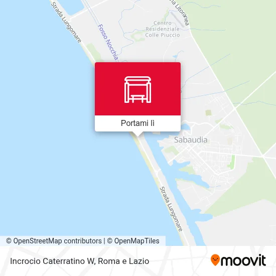 Mappa Incrocio Caterratino W