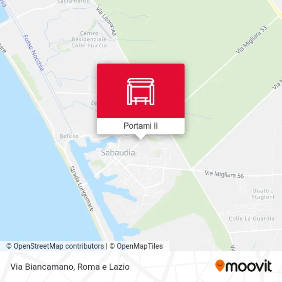 Mappa Via Biancamano