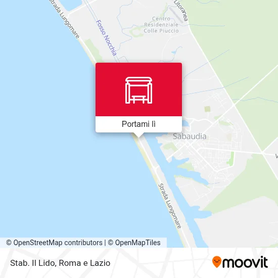 Mappa Stab. Il Lido