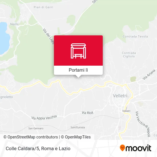 Mappa Colle Caldara/5