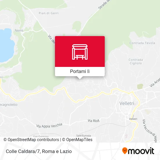 Mappa Colle Caldara/7