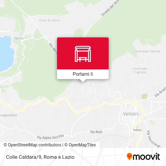 Mappa Colle Caldara/9