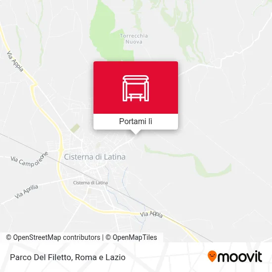 Mappa Parco Del Filetto
