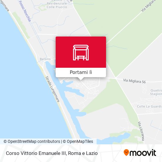 Mappa Corso Vittorio Emanuele III