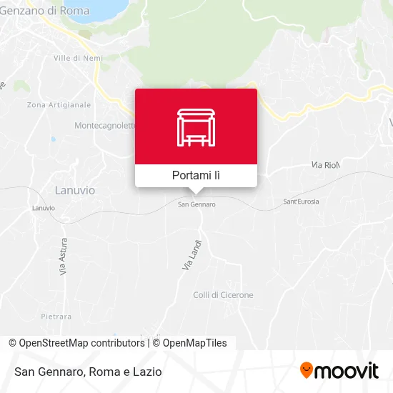 Mappa San Gennaro