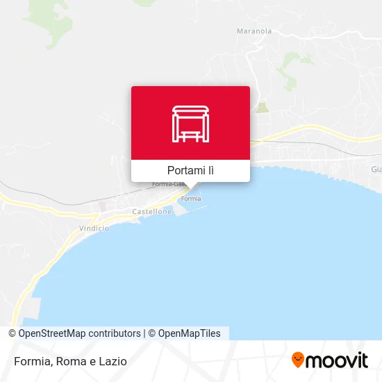 Mappa Formia