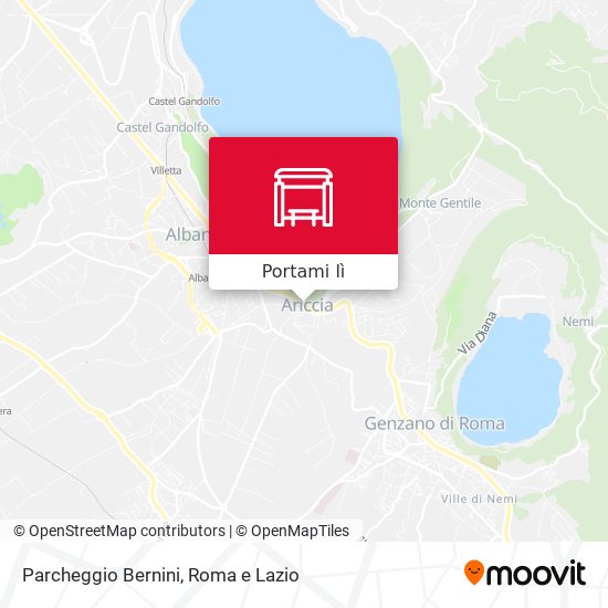 Mappa Parcheggio Bernini