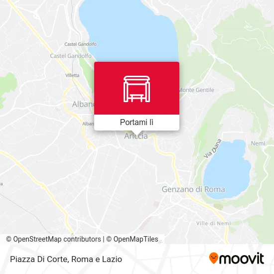 Mappa Piazza Di Corte