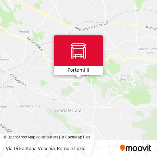 Mappa Via Di Fontana Vecchia