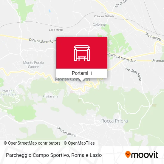 Mappa Parcheggio Campo Sportivo