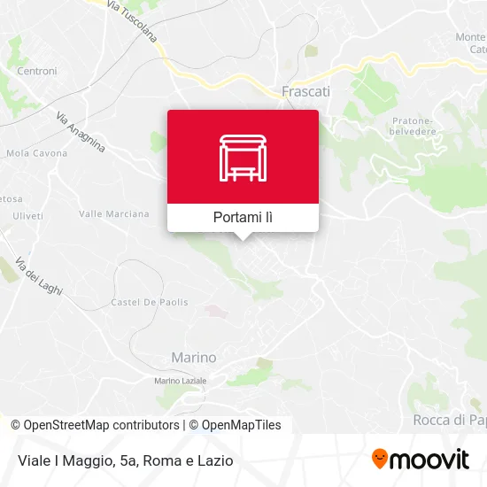 Mappa Viale I Maggio, 5a