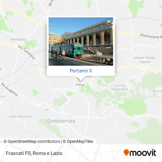 Mappa Frascati FS