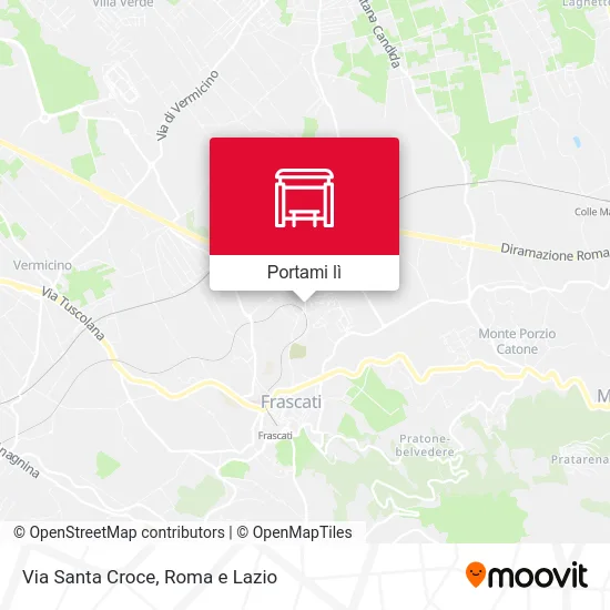 Mappa Via Santa Croce