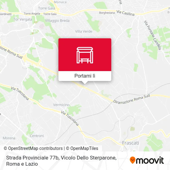 Mappa Strada Provinciale 77b, Vicolo Dello Sterparone