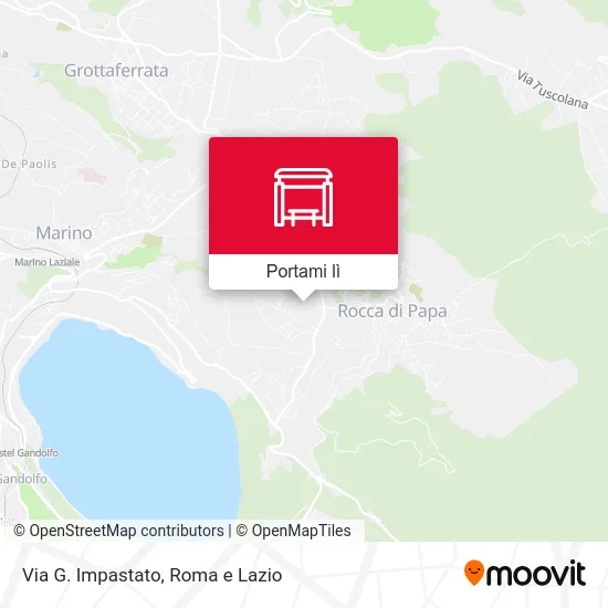 Mappa Via G. Impastato