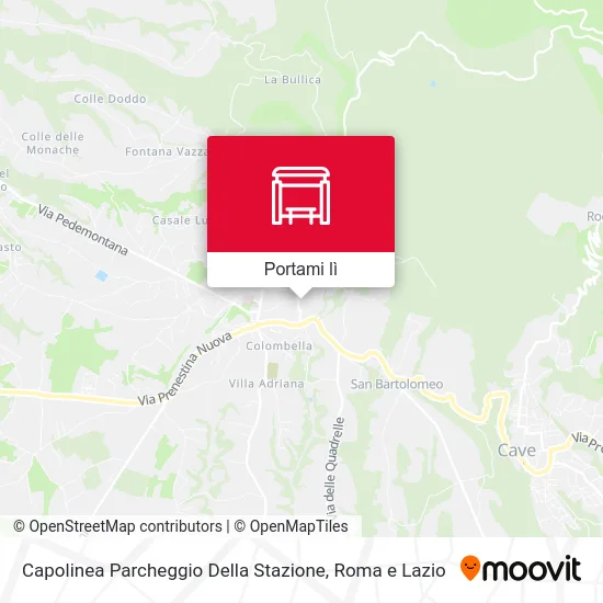Mappa Capolinea Parcheggio Della Stazione