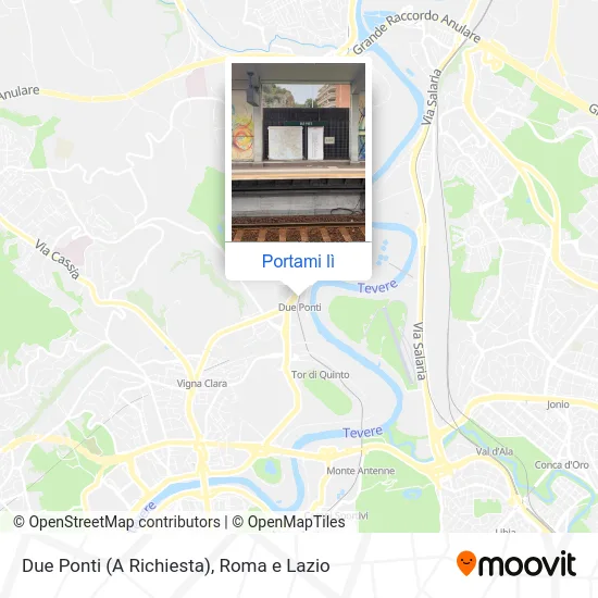 Mappa Due Ponti (A Richiesta)