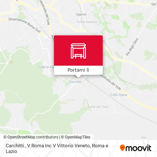 Mappa Carchitti , V Roma Inc V Vittorio Veneto