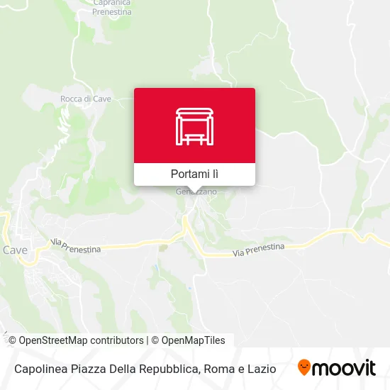 Mappa Capolinea Piazza Della Repubblica