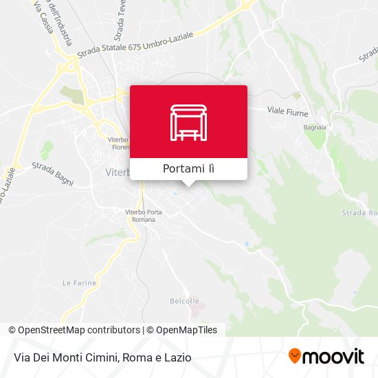Mappa Via Dei Monti Cimini