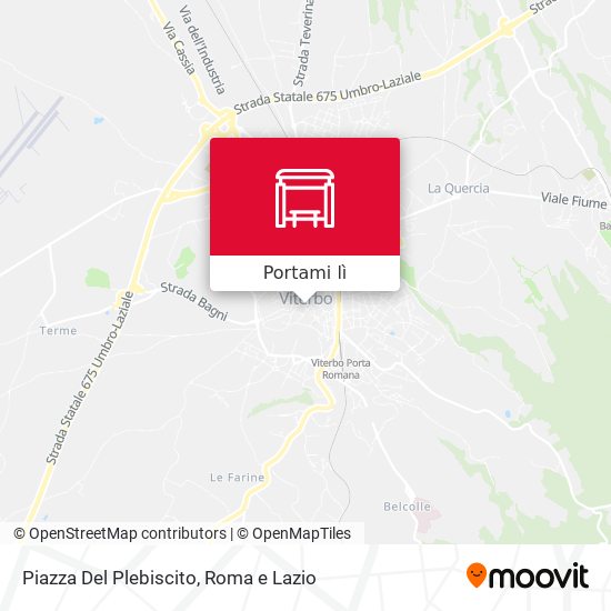 Mappa Piazza Del Plebiscito