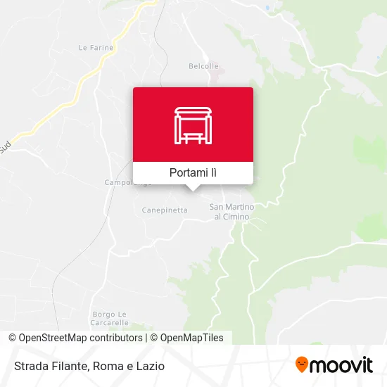 Mappa Strada Filante