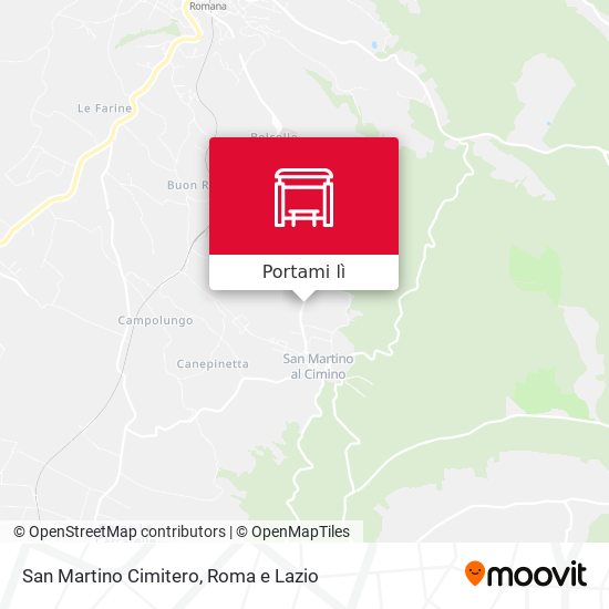 Mappa San Martino Cimitero