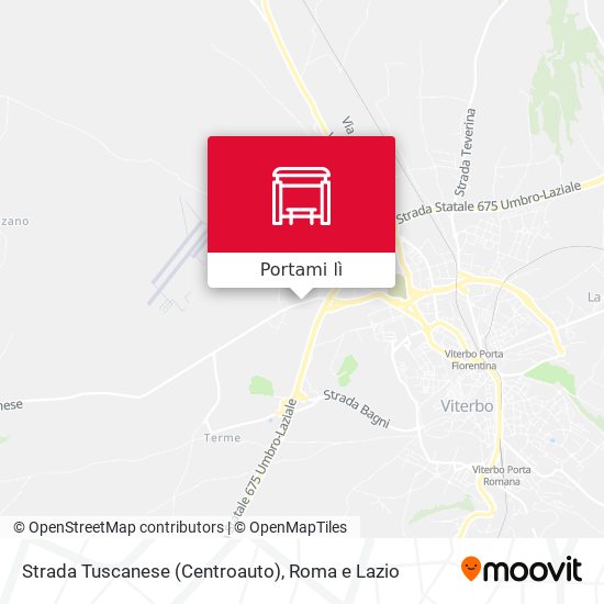 Mappa Strada Tuscanese (Centroauto)