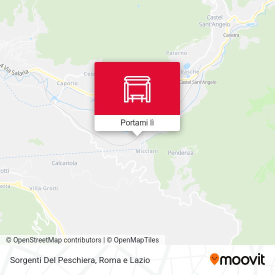 Mappa Sorgenti Del Peschiera