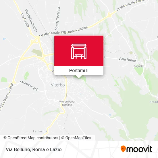 Mappa Via Belluno