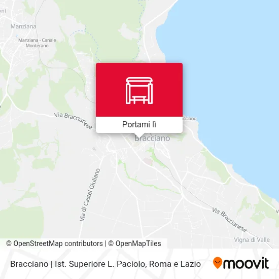 Mappa Bracciano | Ist. Superiore L. Paciolo